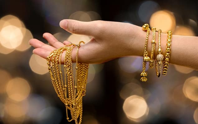 Gold jewelry
