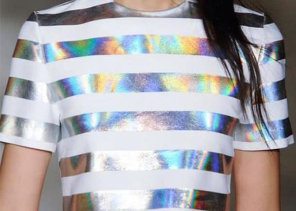 holographic tshirt